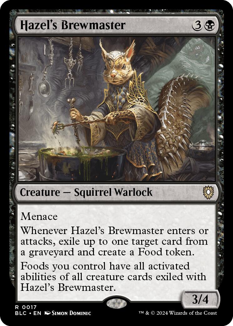 Hazel's Brewmaster [Bloomburrow Commander] | Impulse Games and Hobbies