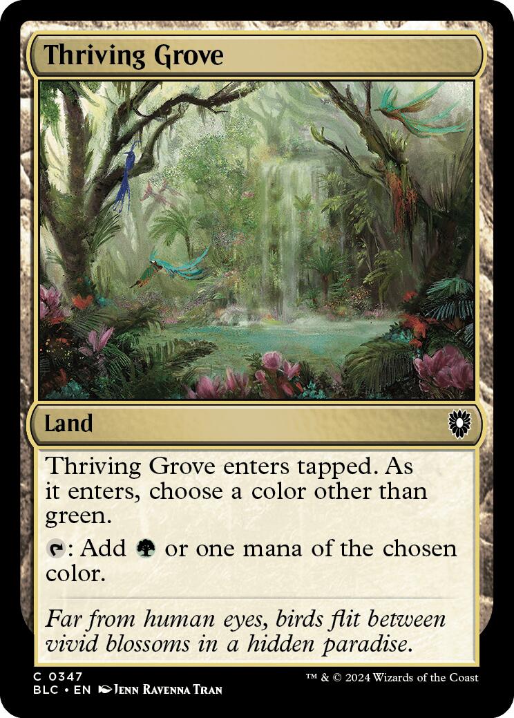 Thriving Grove [Bloomburrow Commander] | Impulse Games and Hobbies