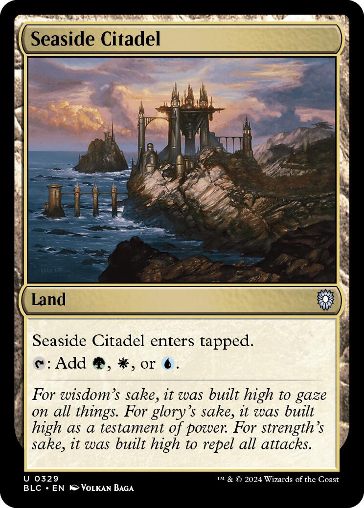 Seaside Citadel [Bloomburrow Commander] | Impulse Games and Hobbies