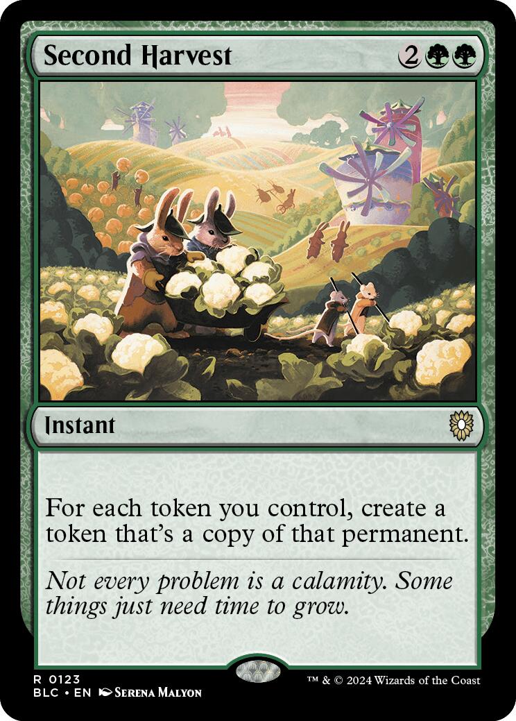 Second Harvest [Bloomburrow Commander] | Impulse Games and Hobbies