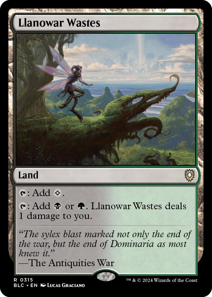 Llanowar Wastes [Bloomburrow Commander] | Impulse Games and Hobbies