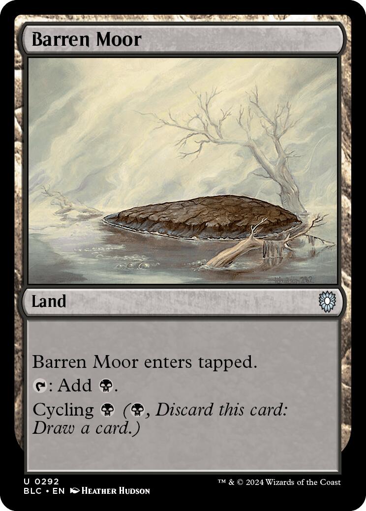 Barren Moor [Bloomburrow Commander] | Impulse Games and Hobbies