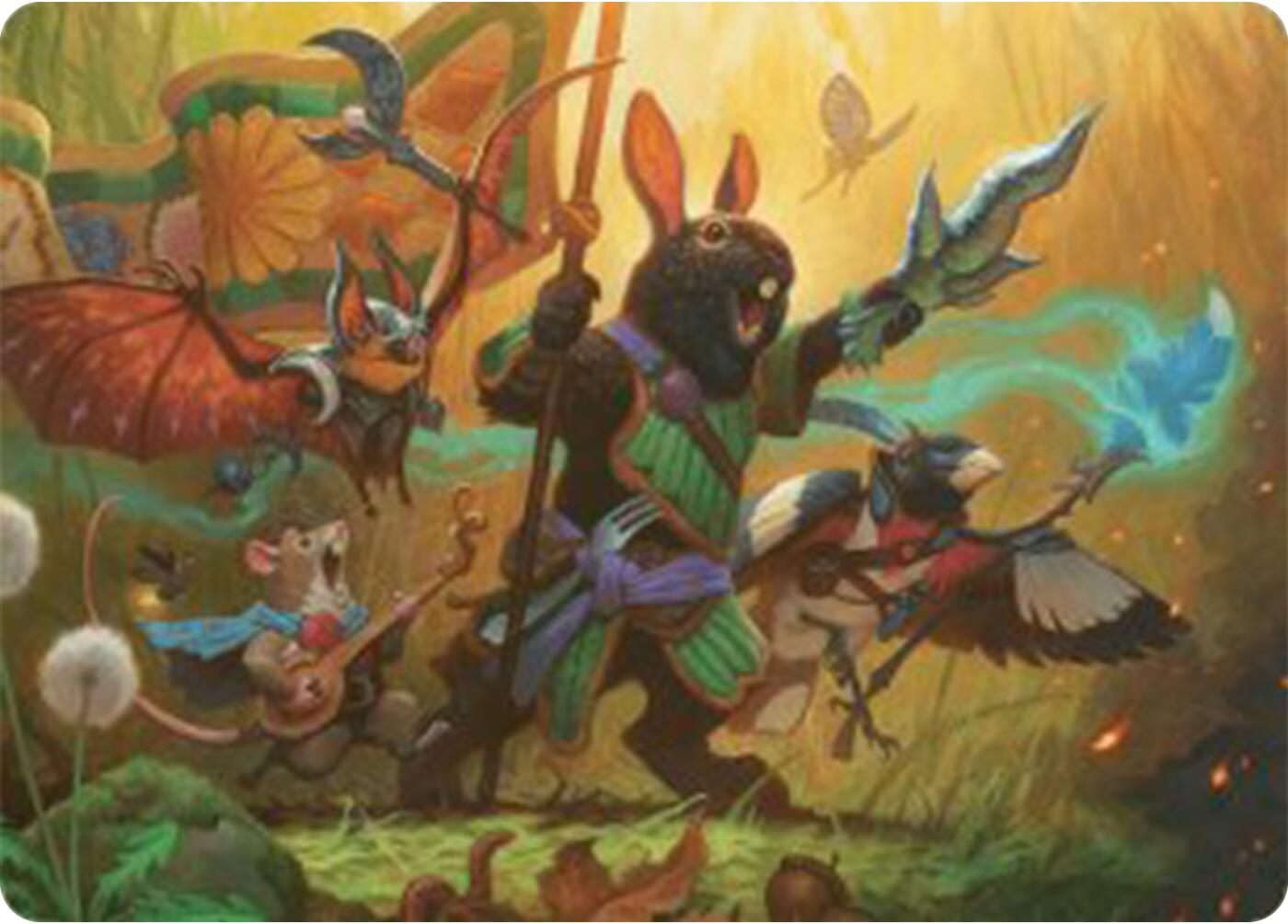 Valley Questcaller Art Card [Bloomburrow Art Series] | Impulse Games and Hobbies