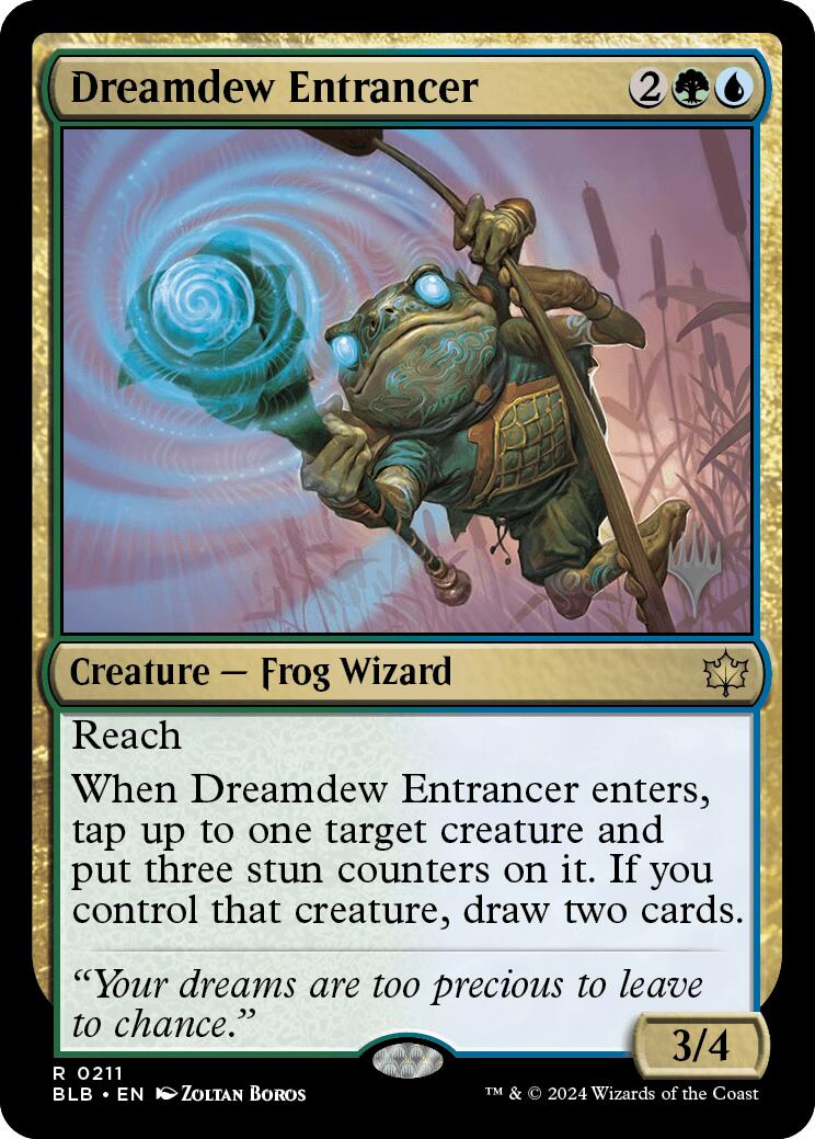 Dreamdew Entrancer (Promo Pack) [Bloomburrow Promos] | Impulse Games and Hobbies