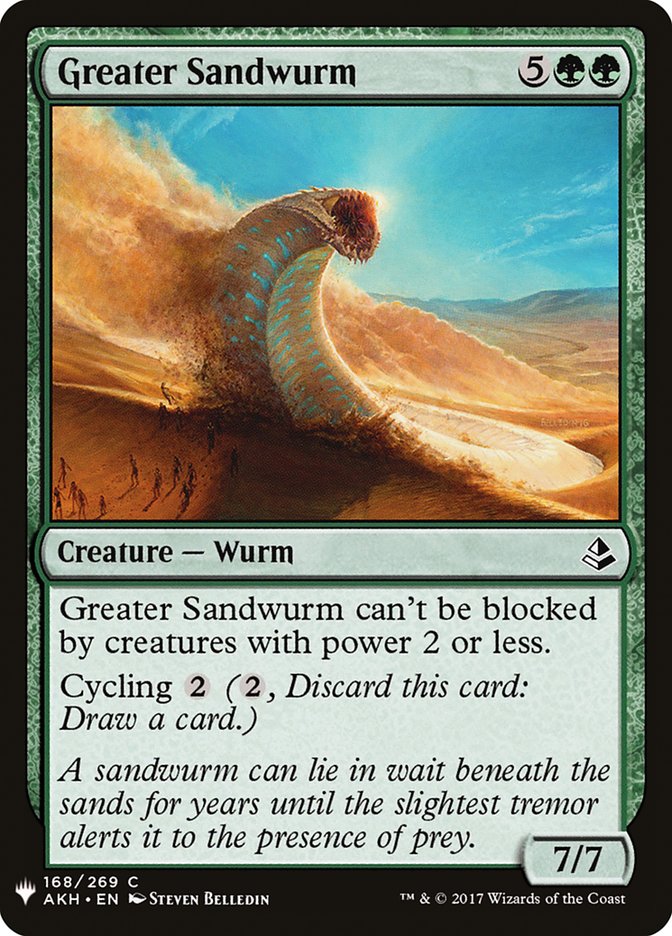 Greater Sandwurm [Mystery Booster] | Impulse Games and Hobbies