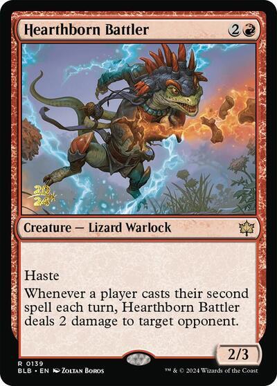 Hearthborn Battler [Bloomburrow Prerelease Promos] | Impulse Games and Hobbies