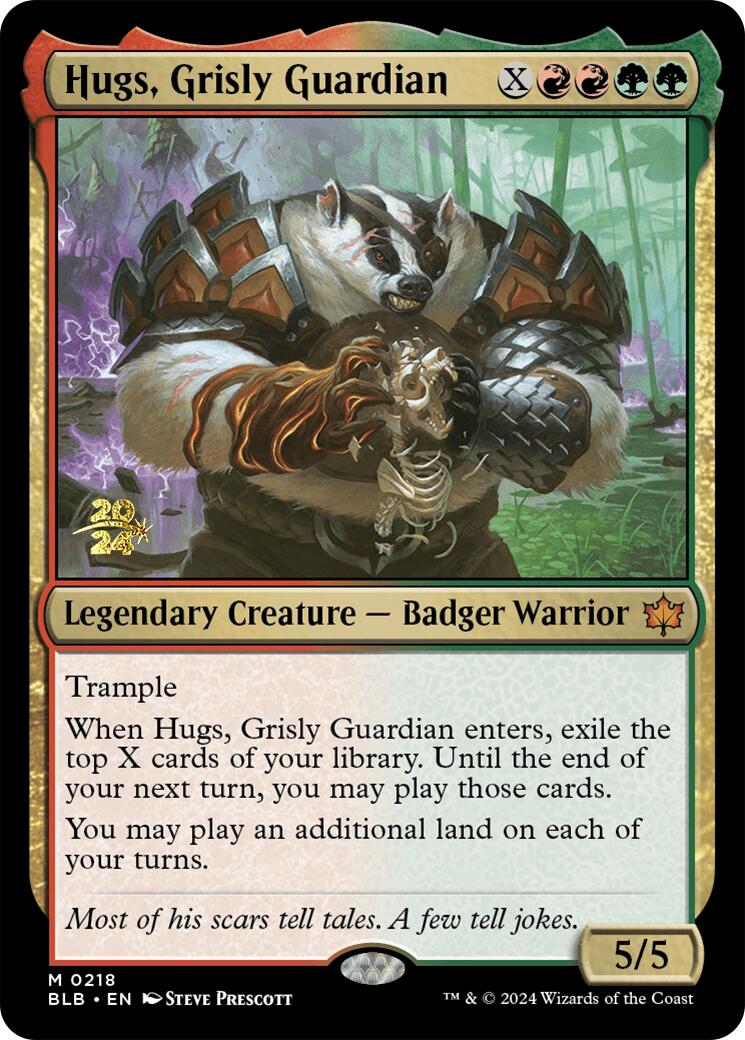 Hugs, Grisly Guardian [Bloomburrow Prerelease Promos] | Impulse Games and Hobbies