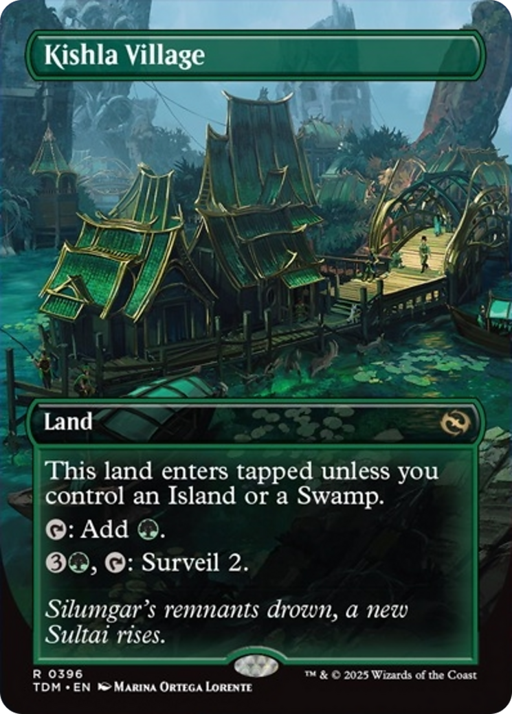 Kishla Village (Borderless) [Tarkir: Dragonstorm] | Impulse Games and Hobbies