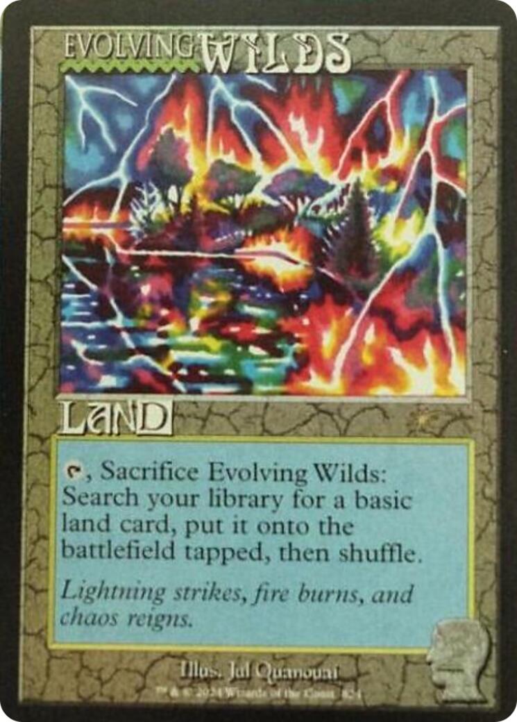 Evolving Wilds (Rainbow Foil) [Secret Lair Drop Series] | Impulse Games and Hobbies