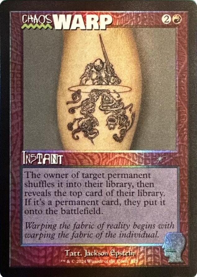 Chaos Warp (Rainbow Foil) [Secret Lair Drop Series] | Impulse Games and Hobbies