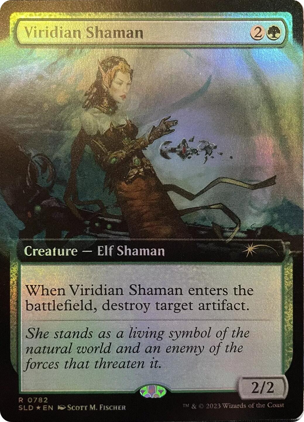 Viridian Shaman (Extended Art) [Secret Lair Drop Series] | Impulse Games and Hobbies