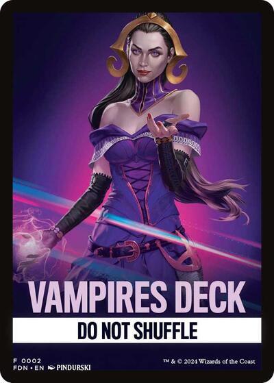 Vampires Deck Theme Card [Foundations] | Impulse Games and Hobbies