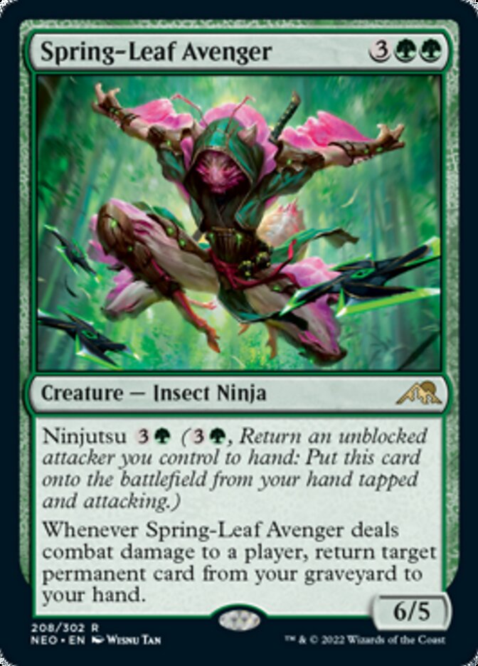 Spring-Leaf Avenger [Kamigawa: Neon Dynasty] | Impulse Games and Hobbies
