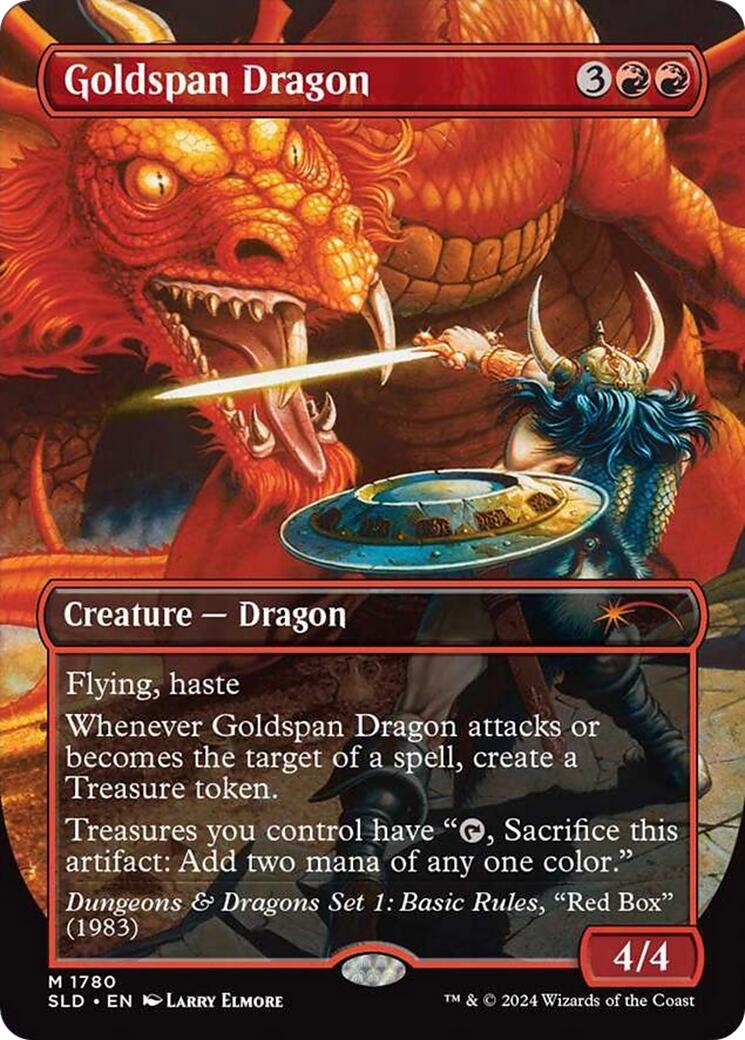 Goldspan Dragon [Secret Lair Drop Series] | Impulse Games and Hobbies