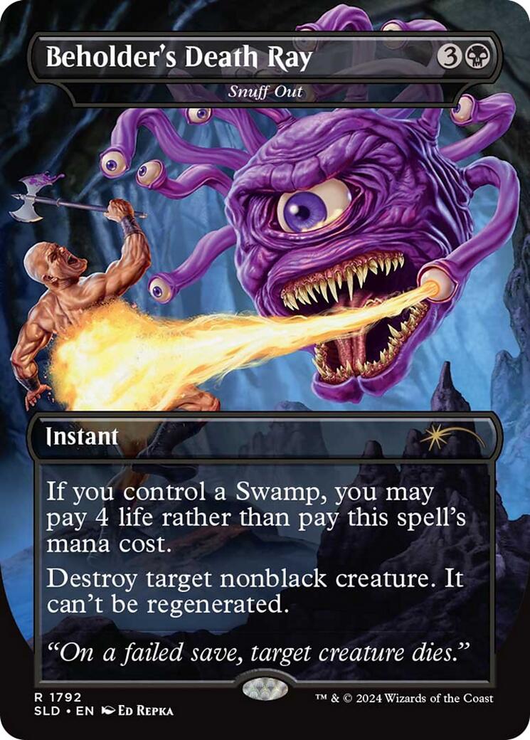 Beholder's Death Ray - Snuff Out [Secret Lair Drop Series] | Impulse Games and Hobbies