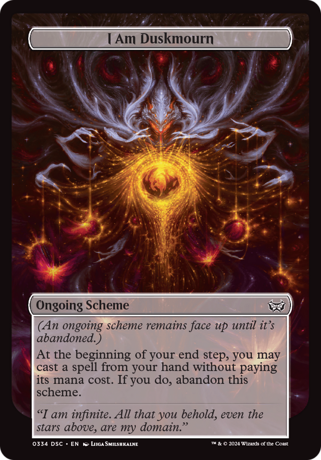 I Am Duskmourn (Full Art) [Duskmourn: Archenemy] | Impulse Games and Hobbies