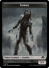 Servo // Zombie Double-Sided Token [Modern Horizons 3 Tokens] | Impulse Games and Hobbies