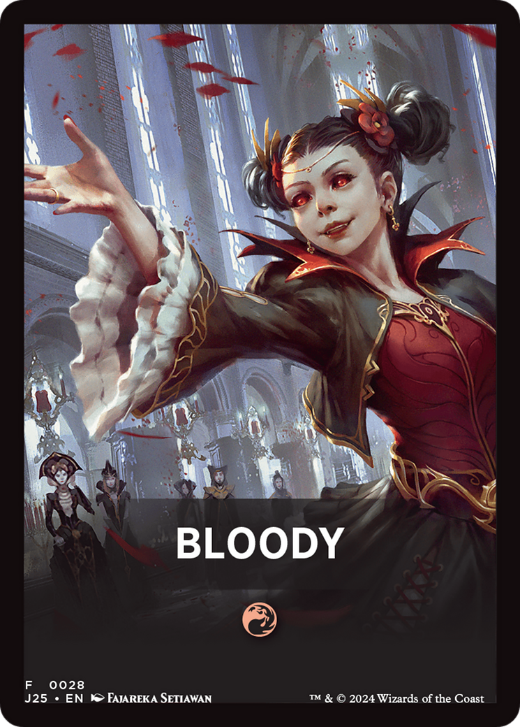 Bloody Theme Card [Foundations Jumpstart Front Cards] | Impulse Games and Hobbies