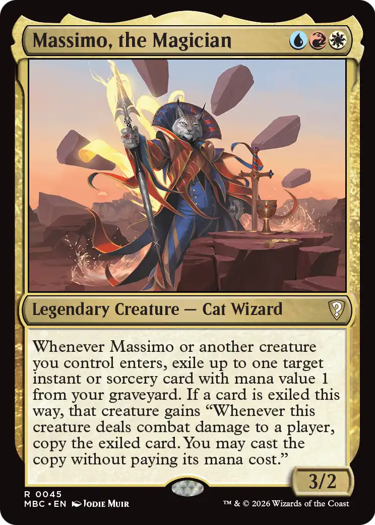 Massimo, the Magician [Mystery Booster: Commander Edition] | Impulse Games and Hobbies