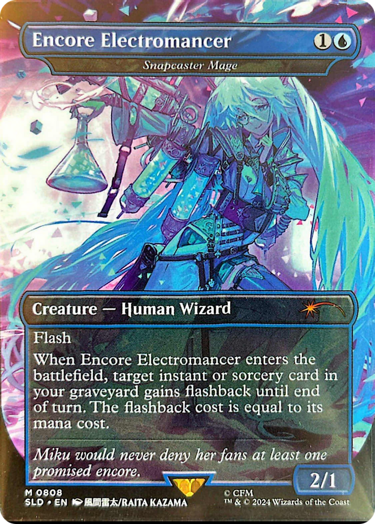 Encore Electromancer - Snapcaster Mage [Secret Lair Drop Series] | Impulse Games and Hobbies