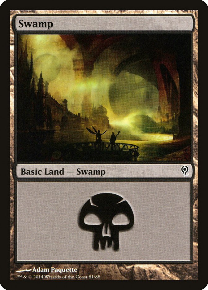 Swamp (81) [Duel Decks: Jace vs. Vraska] | Impulse Games and Hobbies