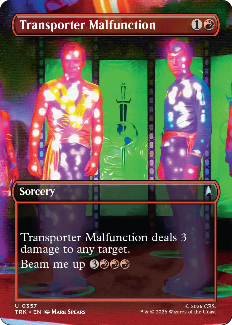 Transporter Malfunction (Borderless) [Star Trek] | Impulse Games and Hobbies