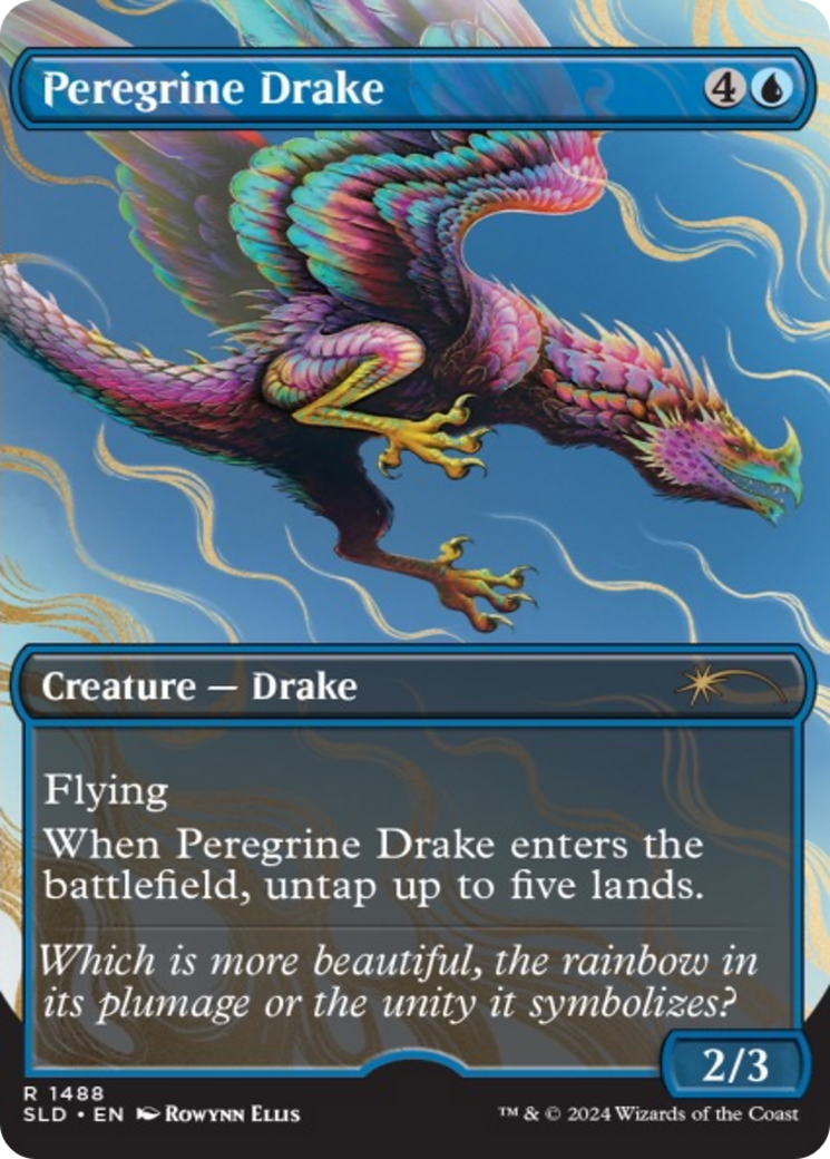 Peregrine Drake (Rainbow Foil) [Secret Lair Drop Series] | Impulse Games and Hobbies