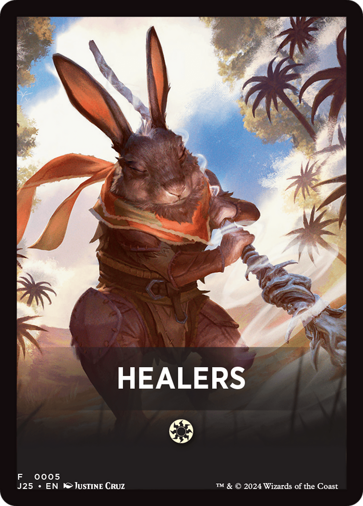 Healers Theme Card [Foundations Jumpstart Front Cards] | Impulse Games and Hobbies