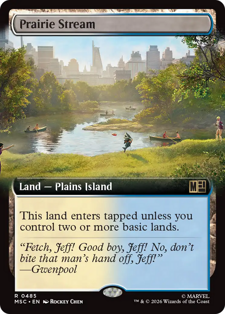 Prairie Stream (Extended Art) [Marvel Super Heroes Commander] | Impulse Games and Hobbies