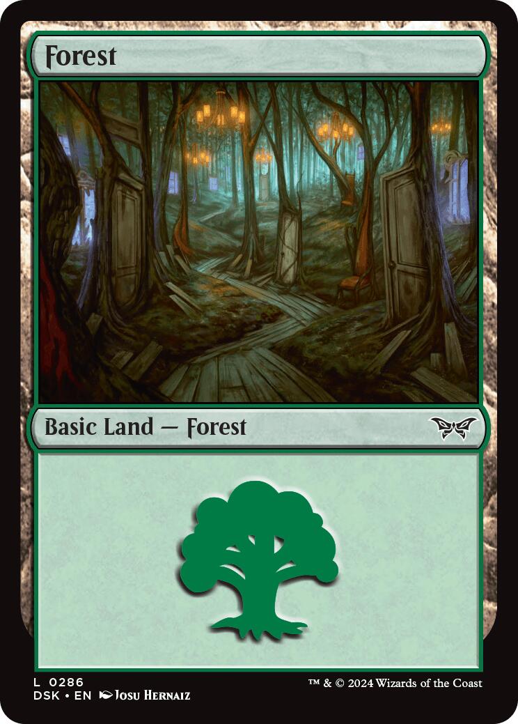 Forest (0286) [Duskmourn: House of Horror] | Impulse Games and Hobbies