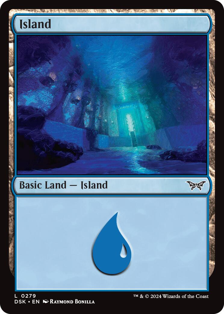Island (0279) [Duskmourn: House of Horror] | Impulse Games and Hobbies