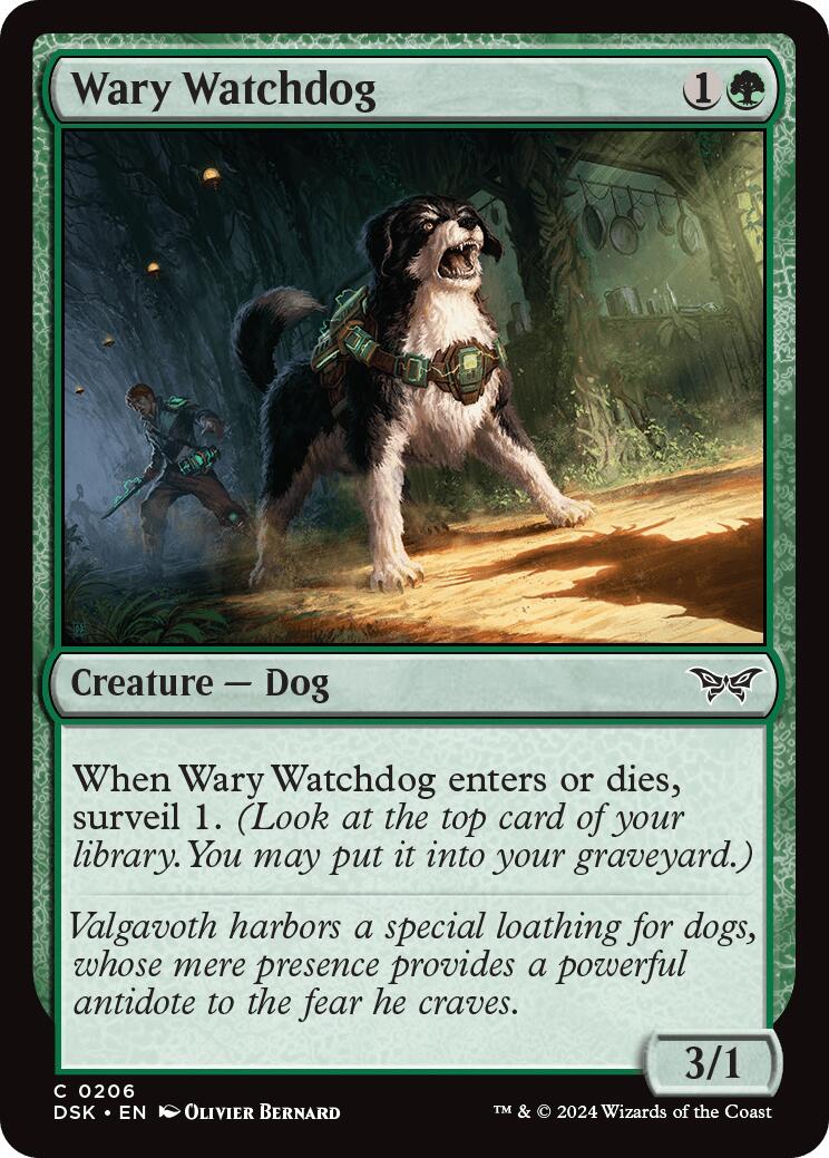 Wary Watchdog [Duskmourn: House of Horror] | Impulse Games and Hobbies