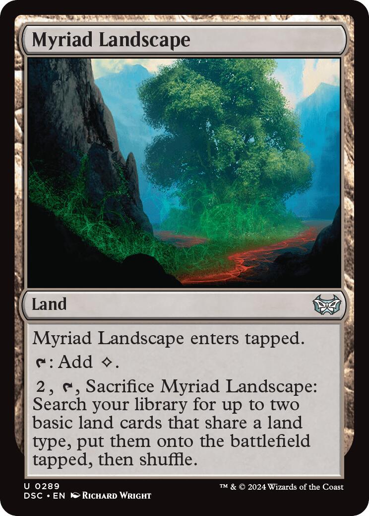 Myriad Landscape [Duskmourn: House of Horror Commander] | Impulse Games and Hobbies