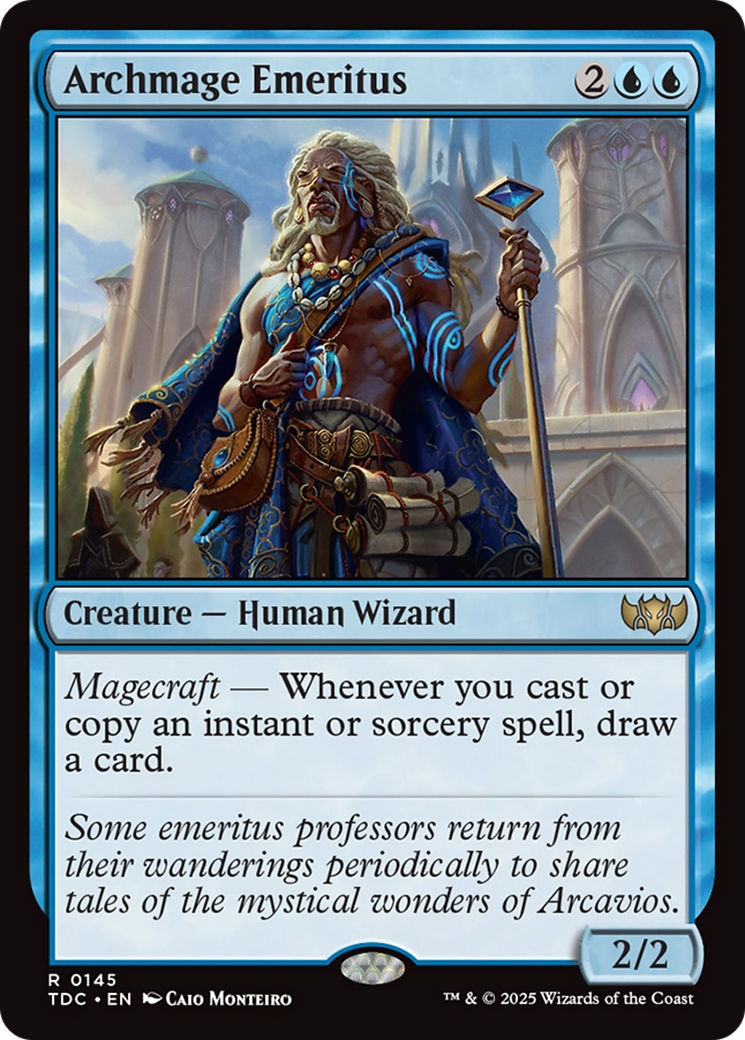 Archmage Emeritus [Tarkir: Dragonstorm Commander] | Impulse Games and Hobbies
