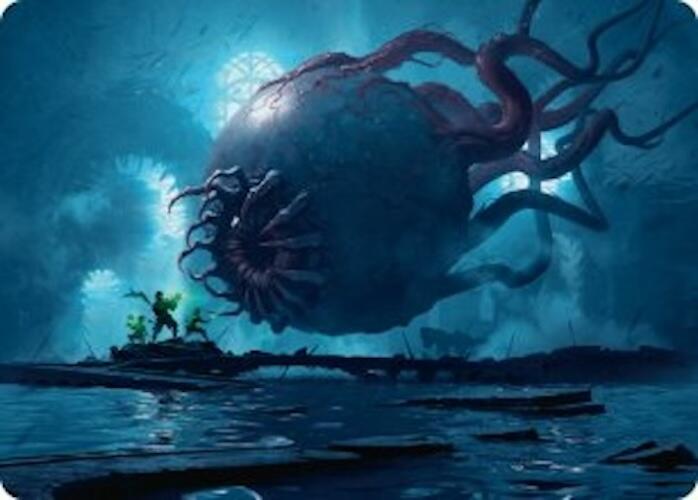 Abhorrent Oculus Art Card [Duskmourn: House of Horror Art Series] | Impulse Games and Hobbies