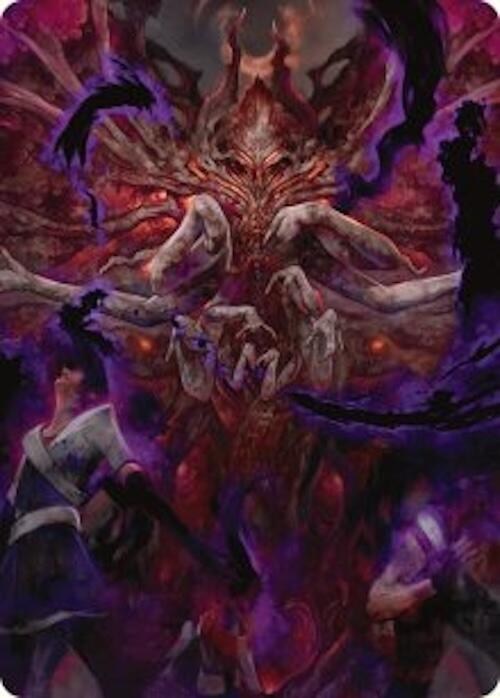 Damnation Art Card [Duskmourn: House of Horror Art Series] | Impulse Games and Hobbies