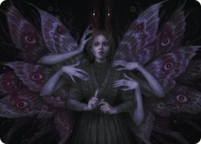 Demonic Counsel Art Card (7/54) [Duskmourn: House of Horror Art Series] | Impulse Games and Hobbies