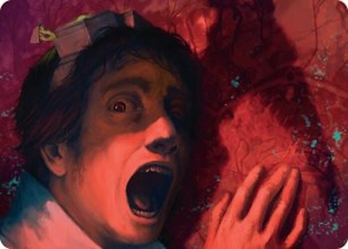 Murder Art Card [Duskmourn: House of Horror Art Series] | Impulse Games and Hobbies