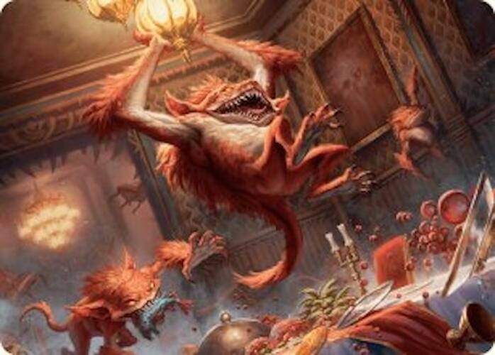 Midnight Mayhem Art Card [Duskmourn: House of Horror Art Series] | Impulse Games and Hobbies