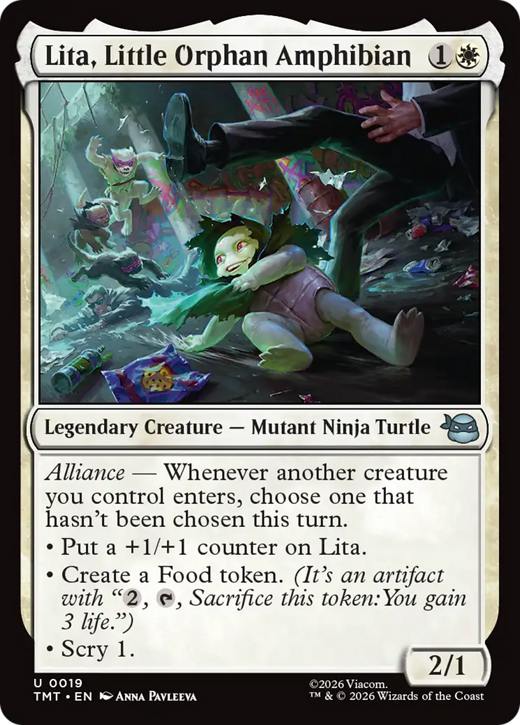 Lita, Little Orphan Amphibian [Teenage Mutant Ninja Turtles] | Impulse Games and Hobbies