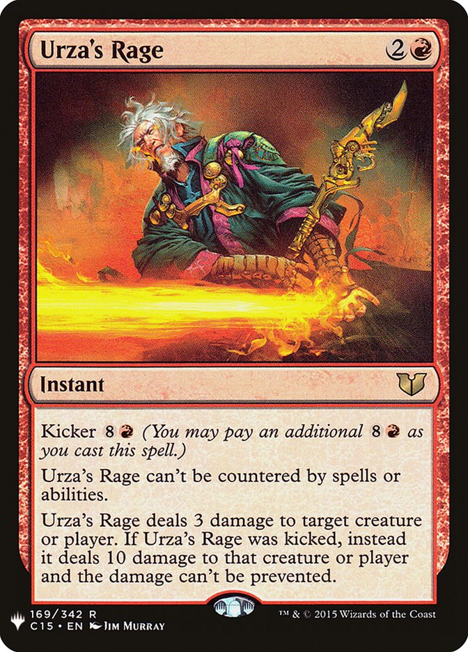 Urza's Rage [The List] | Impulse Games and Hobbies