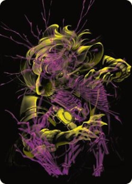 Nashi, Searcher in the Dark Art Card (43/54) [Duskmourn: House of Horror Art Series] | Impulse Games and Hobbies