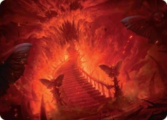 Mountain Art Card [Duskmourn: House of Horror Art Series] | Impulse Games and Hobbies