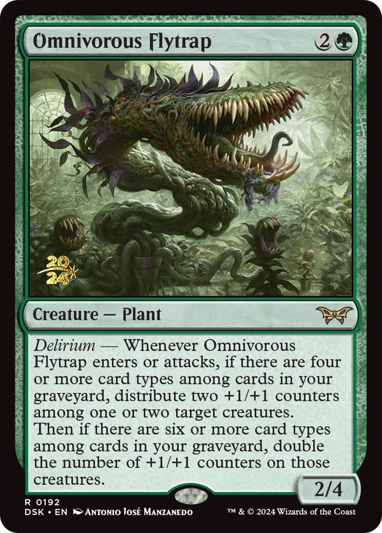 Omnivorous Flytrap [Duskmourn: House of Horror Prerelease Promos] | Impulse Games and Hobbies