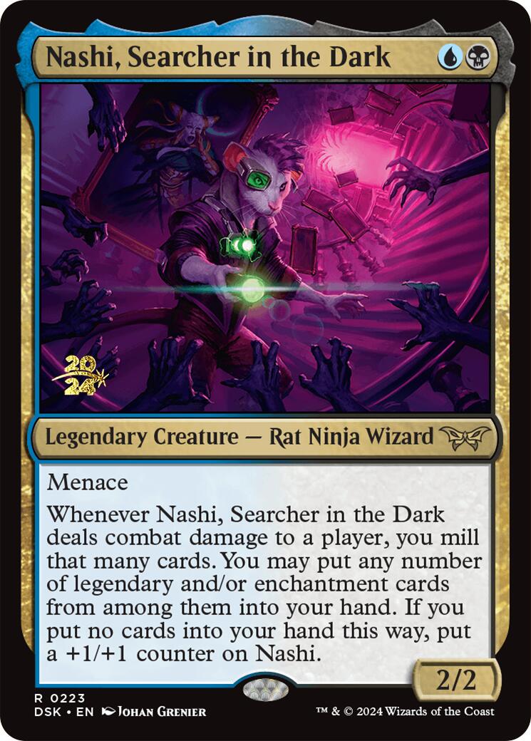 Nashi, Searcher in the Dark [Duskmourn: House of Horror Prerelease Promos] | Impulse Games and Hobbies