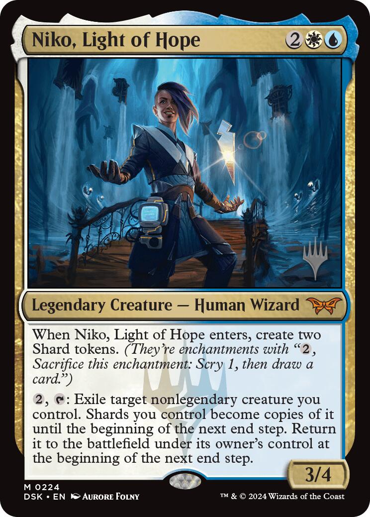 Niko, Light of Hope (Promo Pack) [Duskmourn: House of Horror Promos] | Impulse Games and Hobbies