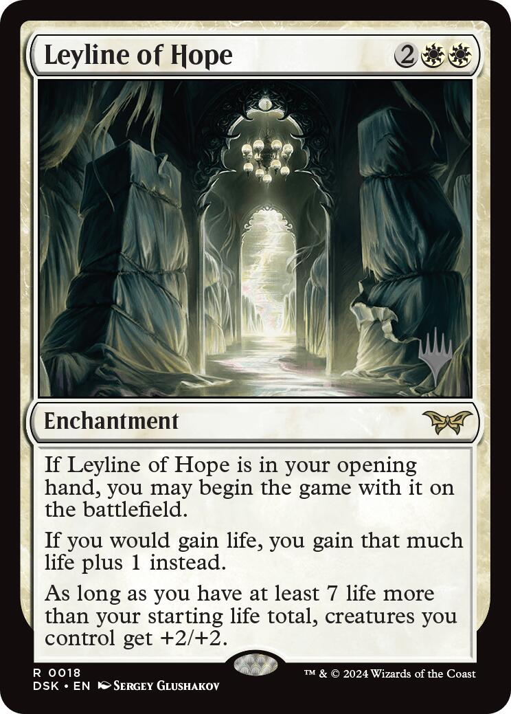 Leyline of Hope (Promo Pack) [Duskmourn: House of Horror Promos] | Impulse Games and Hobbies