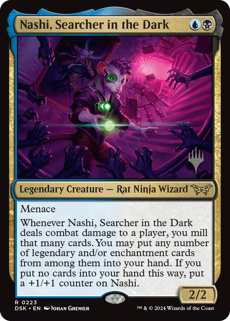 Nashi, Searcher in the Dark [Duskmourn: House of Horror Promos] | Impulse Games and Hobbies