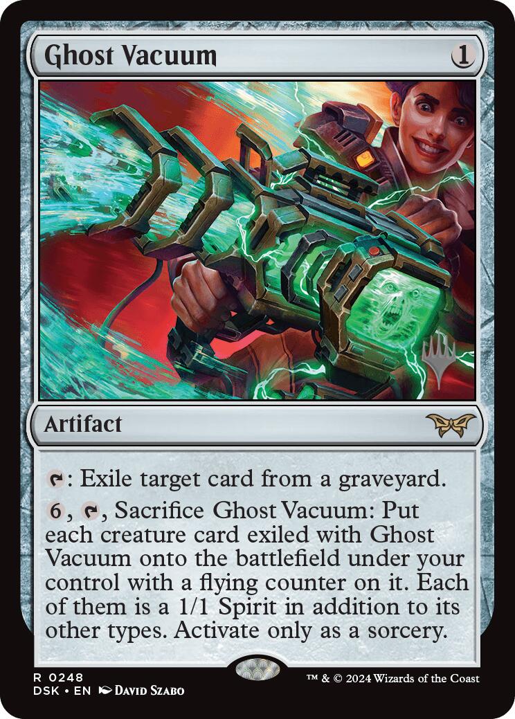 Ghost Vacuum (Promo Pack) [Duskmourn: House of Horror Promos] | Impulse Games and Hobbies