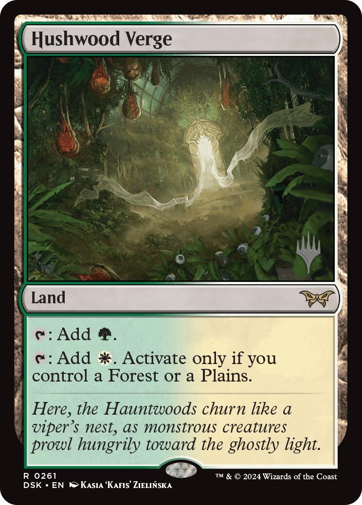 Hushwood Verge (Promo Pack) [Duskmourn: House of Horror Promos] | Impulse Games and Hobbies